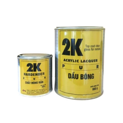 Dầu Bóng 2K Vàng Hệ Dầu Hiệu LACQUER